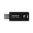 Memoria Flash Adata UC320, Capacidad 128GBGB, USB 3.2, Color: Negro. UC320-128G-RBK/BK
