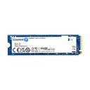 Unidad de Estado Sólido (SSD) Kingston NV3 - Capacidad de 2TB, 6000MB/s de lectura, 5000MB/s de escritura, NVMe PCIe 4.0 x4, M.2 2280. SNV3S/2000G