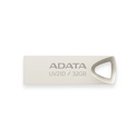 Memoria Flash ADATA AUV210 - Capacidad de 32GB, USB 2.0, color metal. AUV210-32G-RGD
