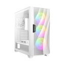 Caja Antec DF700 FLUX - ATX , Micro-ATX, Mini-ITX, conectores 2x USB 3.0, vidrio templado, color negro. DF700 FLUX White
