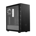Caja Cooler Master MB600L V2 - Para ATX / Micro-ATX, conectores 2x USB 3.2, vidrio templado, 1x abanico de 120mm Trasero, color negro. MB600L2-KGNN-SC1