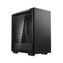 Caja DeepCool MACUBE 110 - Para Mini-ITX / Mico-ATX / ATX, conectores 1x USB 3.0, 1x USB 2.0, vidrio templado, 3x abanico de 120mm Frontal(no incluido), 1x abanico de 120mm Trasero(no incluido), color negro. R-MACUBE110-BKNGM0N-C-1