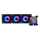 Enfriamiento Líquido, MSI MAG CORELIQUID A15 360 - Iluminación RGB, Socket LGA - 1700/1851- AMD AM4/AM5, Conector 4 Pines, 3 pines ARGB, Negro. MAG CORELIQUID A15 360