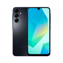 Celular Samsung Galaxy A16 - 6.7" 1080x2340 FHD, Cámara frontal 13MP, Cámara 50MP + 5MP+2MP, Almacenamiento 128GB, 6GB Ram, MicroSD hasta 1TB, Android 14, 5000mAh, Negro. SM-A165M