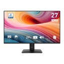 Monitor Flat PRO MSI - 27", Full HD (1920X1080), 120Hz, 1ms, 16:9, 1500:1, 1x HDMI™ 2.0 (FHD@120Hz), 1x DisplayPort 1.2a, 1x D-Sub (VGA), Bocina, Negro. PRO MP275 E2