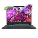 Laptop MSI Cyborg 14 - 14" 16:10 FHD 144Hz, Intel® Core™ i7-13620H, 16GB (8GBX2) DDR5, 512GB NVMe PCIe SSD Gen4x4, NVIDIA® GeForce RTX™ 4060 8GB GDDR6, Windows 11 Home Ingles, Negro. Cyborg 14 A13VF