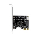 Adaptador PCIE Para Tarjeta Madre - Adaptador de panel frontal USB 3.1 tipo E de 5 Gbps, USB 2.0 a PCI-E 1X Express Card. BWKU178