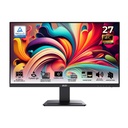 Monitor Flat PRO MSI - 27", 4K UHD 3840 x 2160, 60Hz, 4ms, 16:9, 1000:1, 2x HDMI™ 2.0b, 1x DisplayPort 1.4a, Bocina, Color: Negro. PRO MP273U