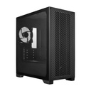 Caja Cooler Master Elite 301 - Micro-ATX, ITX, conectores 2x USB 3.2, vidrio templado, Sin Ventiladores, color negro. E301-KGNN-S00