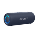 Bocina Argom RADYON X32, Altavoces portable, Bluetooth 5.3, 20W RMS, 2000 mAh, Luces Led, color Azul. ARG-SP-3123BL