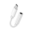 Adaptador O.E.M. USB tipo C a conector de auriculares 3.5mm hembra. FY-D-4013