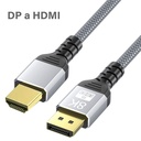 Cable Audio/Video DP a HDMI - 8K Display to HDMI port UHD, Color: negro, 6 pies. FY-3011-1.8M