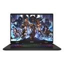 Laptop MSI SWORD 16HX - 16" FHD 144Hz, Intel® Core™ i7-13700HX, 16GB (2x8GB) DDR5, 1TB NVMe PCIe SSD Gen4x4, NVIDIA® GeForce RTX™ 4070 8GB, Windows 11 Home Ingles, Negro. 9S7-15P214-665