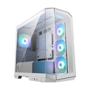 Caja Micro-ATX Tower MAG PANO M100R PZ - ARGB, 1 x USB 3.2 Gen 1 Tipo-A, 1 x USB 3.2 Gen 2x2 Tipo-C, 1 x Salida de audio/Entrada de micrófono, 1 x Botón de interruptor LED,1 x Botón de encendido, Color Blanco. MAG PANO M100R PZ WHITE