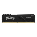 Memoria Ram DIMM Fury Beast Black XMP - 16GB (1x16GB) DDR4 3200MT/s CL16  DIMM. KF432C16BB/16