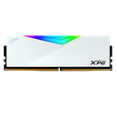 Memoria Ram DIMM ADATA XPG Lancer RGB - Capacidad de 16GB DDR5 U-DIMM, 6800MHz, ECC, CL34, 1.4V, color blanco. AX5U6800C3416G-CLARWH