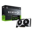 Tarjeta de video MSI GeForce RTX 5060 Ti - 8G GDDR7, 128-bit, PCI-E Gen 5 x16, 1x HDMI™ 2.1b, 3x DisplayPort(v2.1B), 2x abanicos. GeForce RTX 5060 Ti 8G VENTUS 2X PLUS