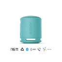 Bocina Sony, parlante inalámbrico portátil, resistente al agua y polvo IP67, Diseño compacto, sonido claro con buen rendimiento de bajos, azul. XB100/L