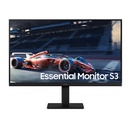 Monitor Samsung Flat S3 S30GD - 24" IPS, FHD (1920 x 1080), 250cd/m2, 100Hz, 5ms, 16:9, 1000:1, Vga, Hdmi 1.4, Color Negro. LS24D300GANXZA