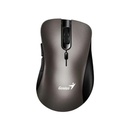 Mouse Genius ERGO 8100S - Ergonómico y Silencioso Inalámbrico, 2.4 GHz, Receptor USB, Champaña. 31030040402.