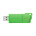 Memoria Flash Kingston Datatraveler Exodia M - 64gb, USB 3.2, Color Neon Green. Kc-U2l64-7lg