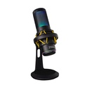 Microfono Thonet & Vander Vx320 - Alámbrico USB, micrófono condensador, RGB, streamers y gamers. Hk096-03666 Negro