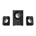 Parlante Genius SW-2.1 300 - 2.1CH Con Subwoofer, 10W (RMS), 3.5 mm, Color Negro. 31730035401