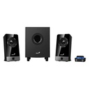 Parlante Genius SW-2.1 300X - 2.1CH Con Subwoofer, 10W (RMS), 3.5 mm, Color Negro. 31730041401 Negro