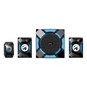 Parlantes Genius SW-G2.1 1200 - 2.1CH Con Subwoofer, 36Watts RMS, Control, Entrada de Audio RCA / 3.5 mm, Color Negro.  31730044401 Negro