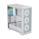 Caja APNX C1 White - ATX/Micro ATX/mini-ITX, Frontal 3x 140 mm ARGB incluido, 1x 120mm ARGB incluido . C1-WT-v1 APCM-CR01043.21