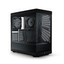 Caja Hyte Y40-B - ATX, Micro ATX, Mini ITX, 2x USB 3.0, 1x USB Tipo C, 2 Ventiladores incluidos. CS-HYTE-Y40-B