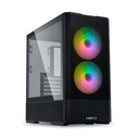 Caja Lian Li Lancool 207 - ATX- Micro ATX, Mini ITX, Vidrio Templado, 2 Ventiladores Frontales 140mm ARGB, Negro. G99.Lan207rx.00