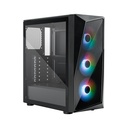 Caja Cooler Master CMP 520 ARGB - ATX, Micro-ATX,Torre, Mini-ITX, 3x 120mm ARGB. CP520-KGNN65-SA0