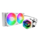 Enfriamiento Liquido Cooler Master Masterliquid 240 Core II White - Procesadores Am4/Am5 Y LGA 1851 / 1700 En Adelante, 240mm. MLW-D24M-A18PA-RW