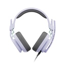 Auricular Logitech Astro A10 Gen 2 Star Killer - Audífono con micrófono para gamer, compatible con Playstation, Micrófono unidireccional, Conector de 5 polos de 3,5 mm, Color Lila. 939-002076