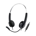 Headset Genius Hs-220u - Alámbrico, Botón AI Copilot, Control volumen/silencioUSB. 31710020400