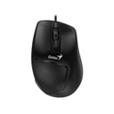 Mouse Genius Dx-150x - Óptico Alámbrico, USB, 1200 Dpi, Negro. 31010231100.