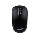 Mouse Genius Rs2 Dx-110 - Óptico Alámbrico, USB, 1000 DPI, Windows & Mac OS, Negro. 31010116100.