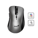 Mouse Genius Rs2 Ergo 8100s Ai - Óptico Inalambrico, Receptor USB, Windows y macOS, Gris. 31030040404.