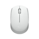Mouse Logitech M170 - Inalámbrico Con Receptor, 2.4Ghz, USB, Óptico, 1000 dpi, Blanco. 910-006864.