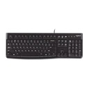 Teclado Logitech K120 - Alámbrico, Español, Negro. 920-004422.