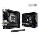 Tarjeta Madre Asrock Intel Ultra - LGA1851, Intel B860, Mini ATX, 2x DDR5 hasta 128GB, PCIe 5.0 x16, HDMI, DP 1.4, Tipo-C, USB 3.2. B860I WiFi