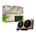 Tarjeta de video MSI GeForce RTX 5060 - 8G GDDR7, 128-bit, PCI-E Gen 5 x16, 1x HDMI™ 2.1b, 3x DisplayPort(v2.1B), 2x abanicos. GeForce RTX 5060 8G INSPIRE 2X OC