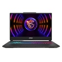 Laptop MSI Cyborg 15 A13VE, 15.6" FHD, 144Hz, Raptor Lake i7-13620H 4.9GHz, Ram DDR5 16GB(8GBX2), 512GB NVMe PCIe SSD Gen4x4, RTX 4050, GDDR6 6GB, Windows11 Pro Español. 9S7-15K111-1636