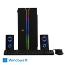 Computador i7 Gaming - Intel Core i7-10700F 4.80 GHz Turbo, Nvidia GeForce RTX 3050 6GB OC, 16GB RAM DDR4, Disco SSD 1TB M.2 Nvme, Teclado, Mouse, Bocina, Windows 11 Pro OEM Español - MJK Gaming i7